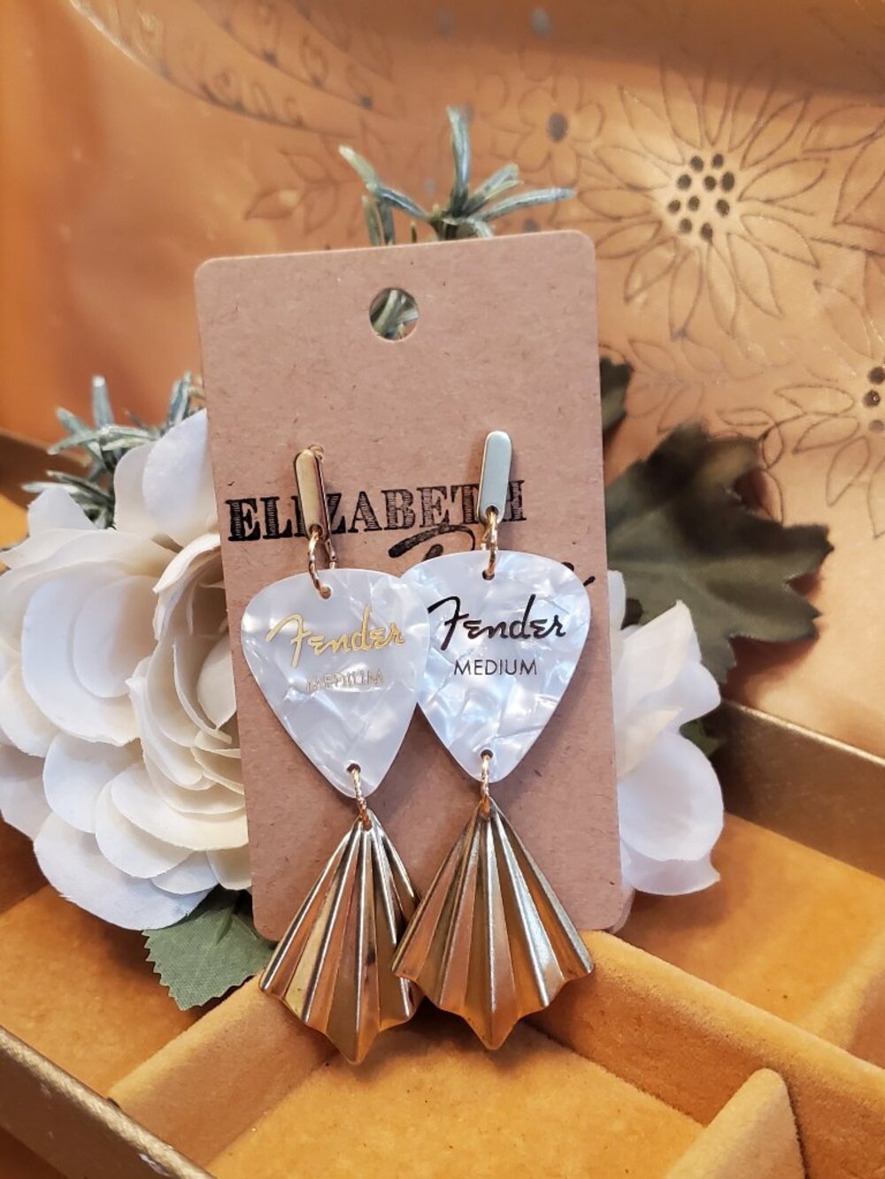 Retro Fender earrings